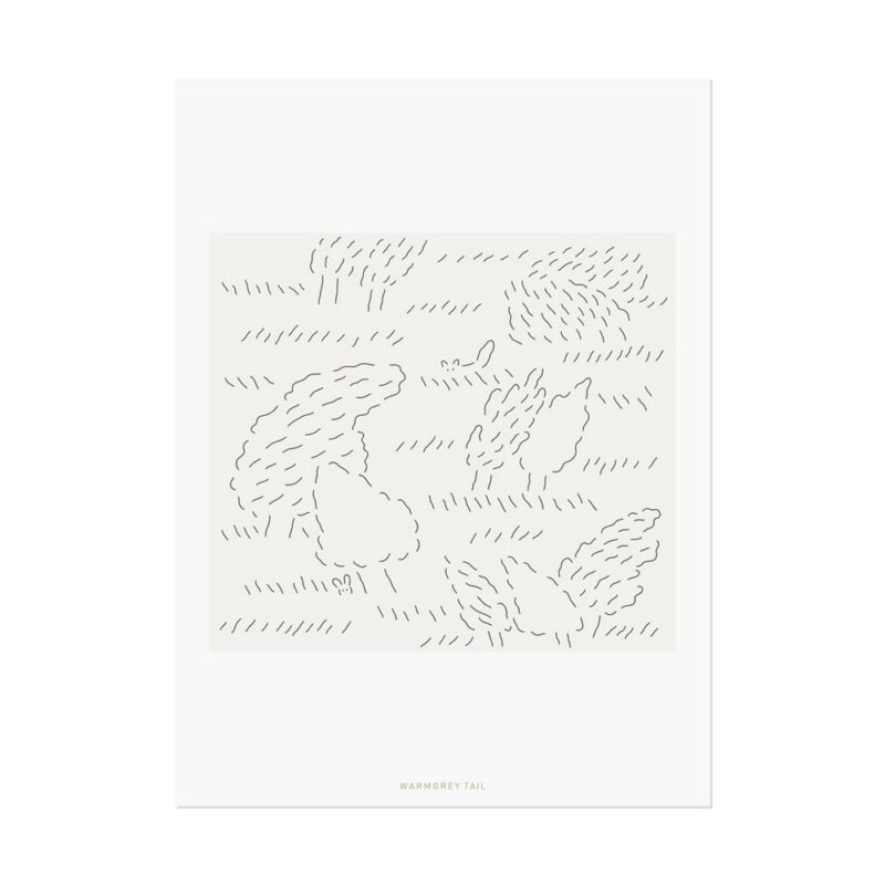 Postkarte - Fox&Rabbit